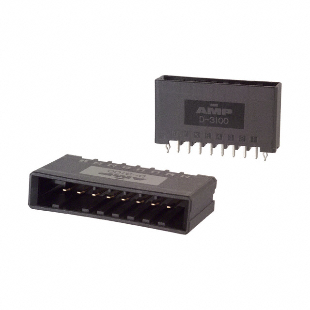1-178317-3 TE Connectivity AMP Connectors  Embases à broches mâles